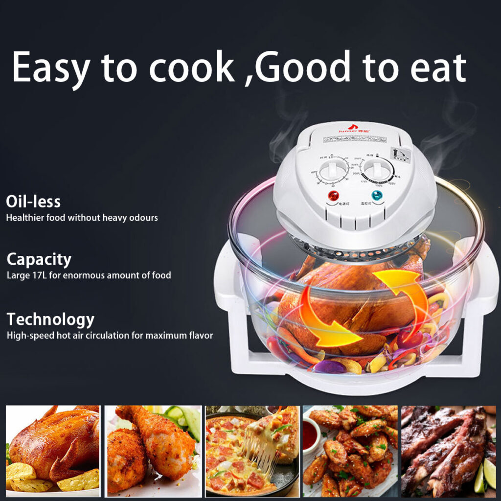 20L Turbo Air Fryer Convection Oven Roaster Electric Cooker